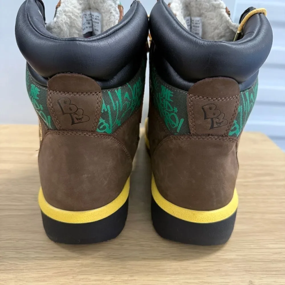 Timberland Boots Showtime Edition Desus & Mero New York Rare Men's Size 12